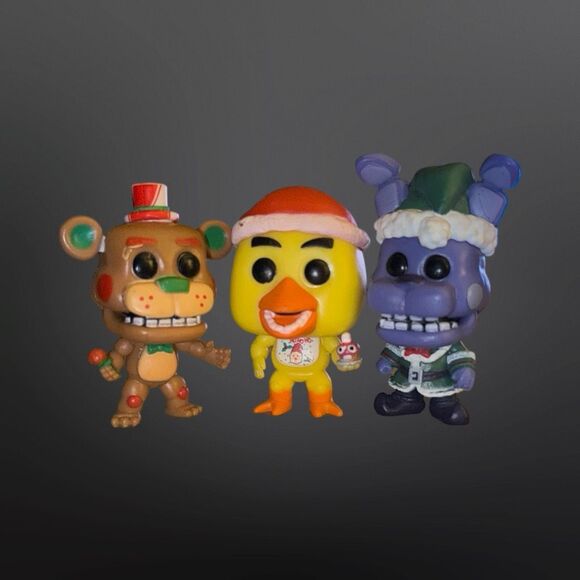 2023 Mini Funko Pop! FNAF Holiday Advent Suprise Figures Chica Bonnie Freddy B21 - Picture 5 of 5